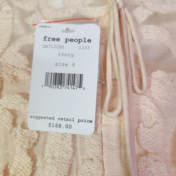 NEW FREE PEOPLE WOMENS NORTH STAR A-LINE DRESS - Picture 9 of 9